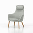 HAL Lounge Chair with Loose Cushion / Oak